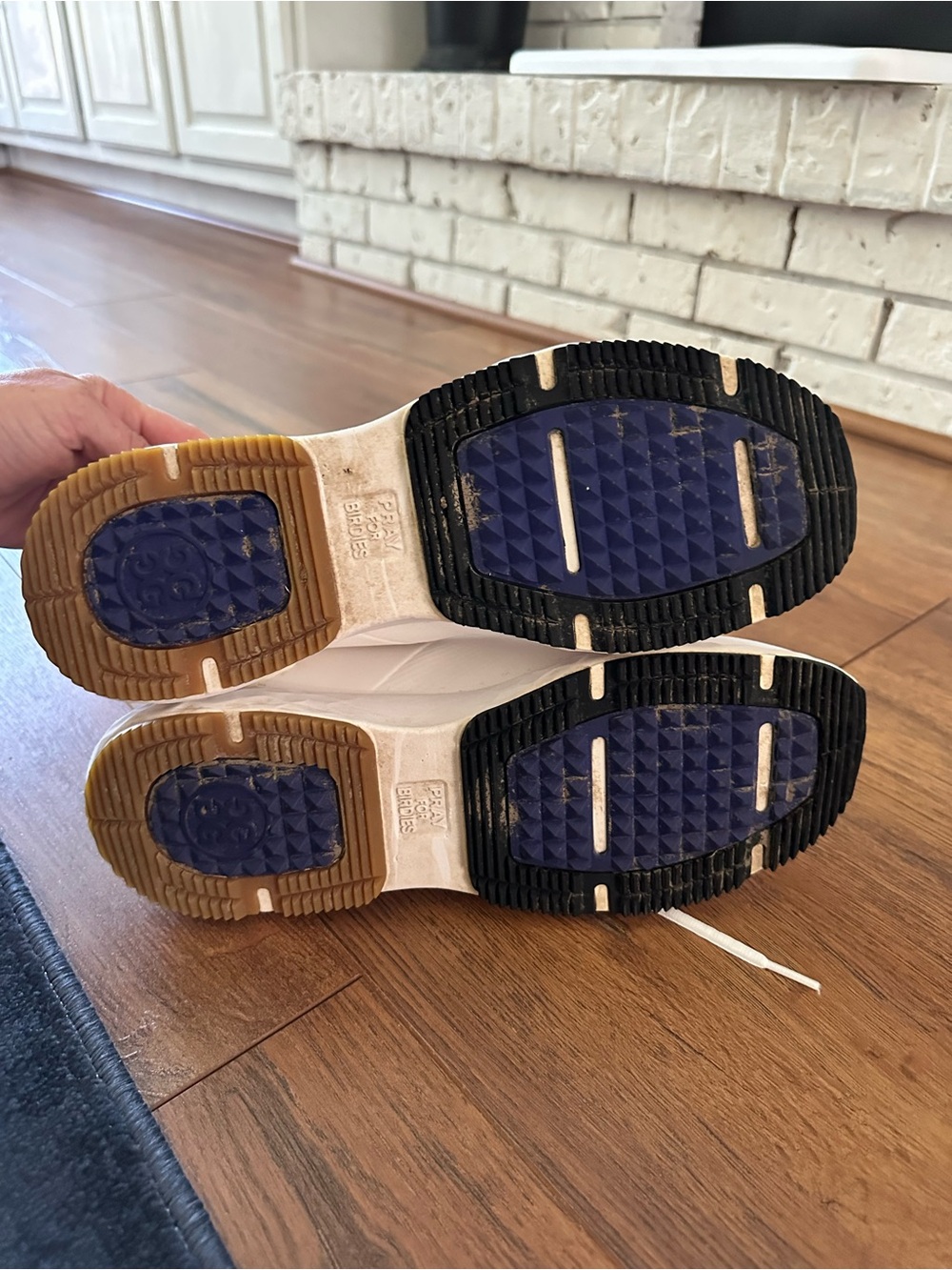 White Golf Shoes with G4 Insole - Picture 7 of 7